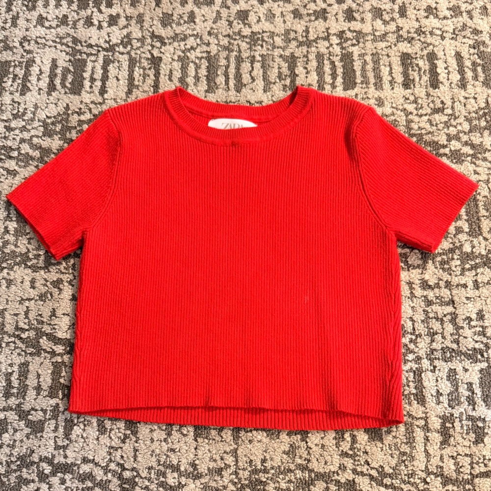Zara Cropped Sweater